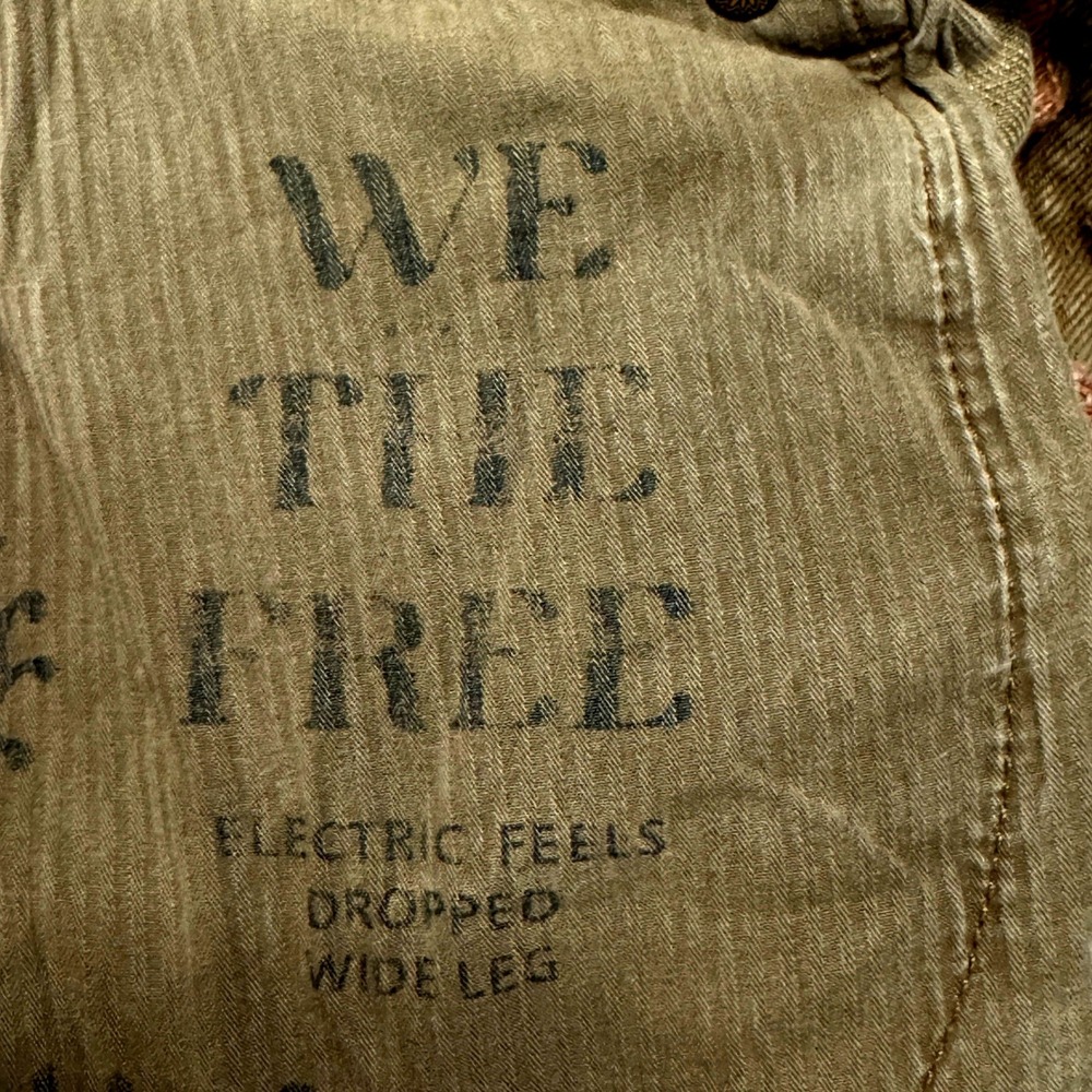 We The Free Brown Wide-Leg Jeans - Picture 3 of 11